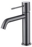 Monomando Lavabo Génova Negro Gun Metal