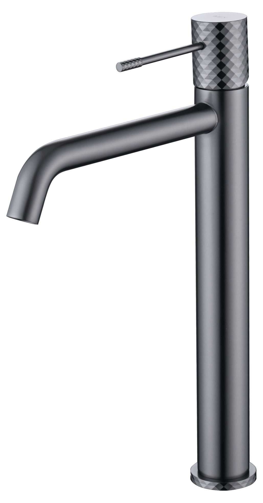 Monomando Lavabo Alto Génova Negro Gun Metal