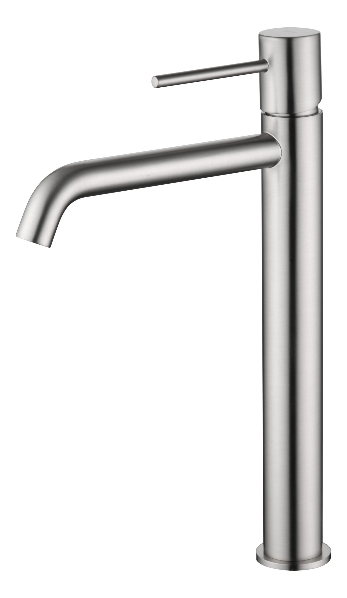 Monomando Lavabo Alto Monza Níquel Cepillado