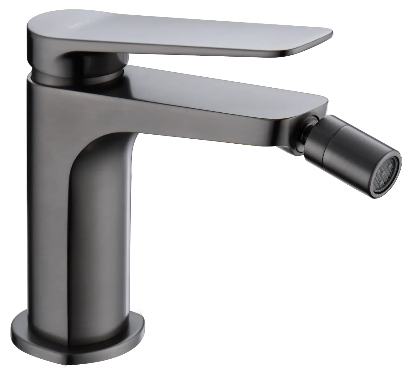 Monomando Bidé Nápoles Black Gun Metal