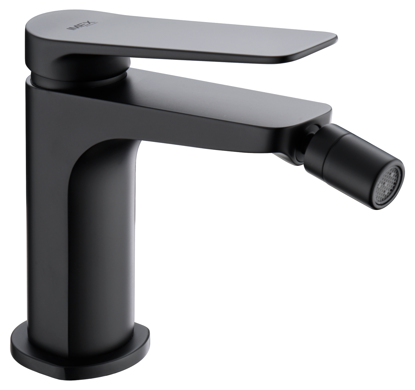 Matte Black Bidet Mixer Single Handle Modern Design, view 2