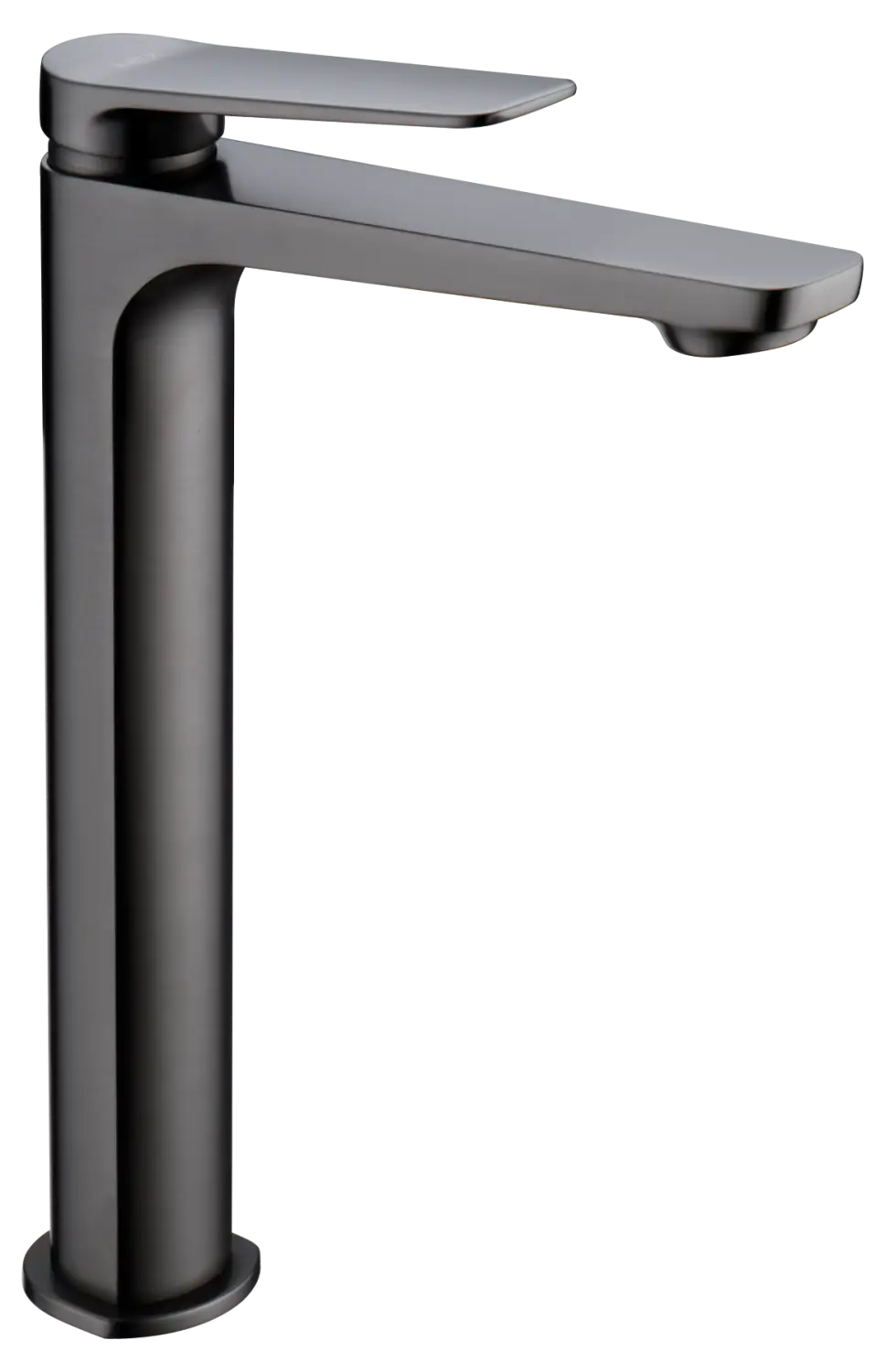 Monomando Lavabo Alto Nápoles Negro Gun Metal