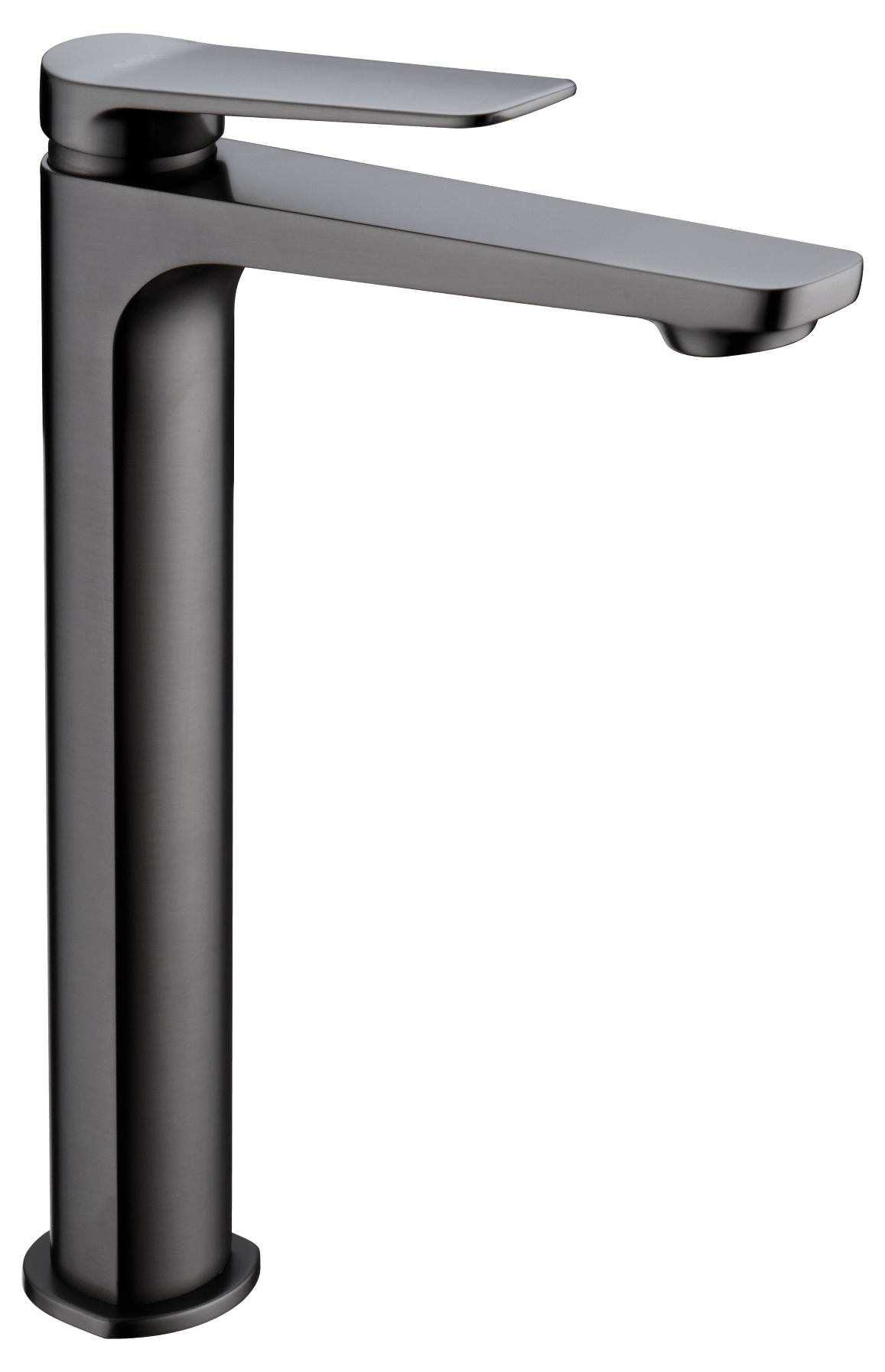 Monomando Lavabo Alto Nápoles Negro Gun Metal