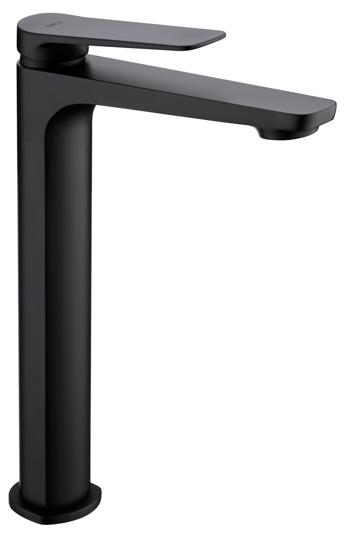 Matte Black Tall Sink Mixer Single Lever Faucet, view 2