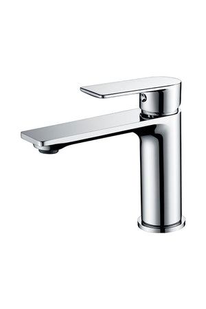 Chrome Single Lever Basin Mixer Tap Modern Design, view 2