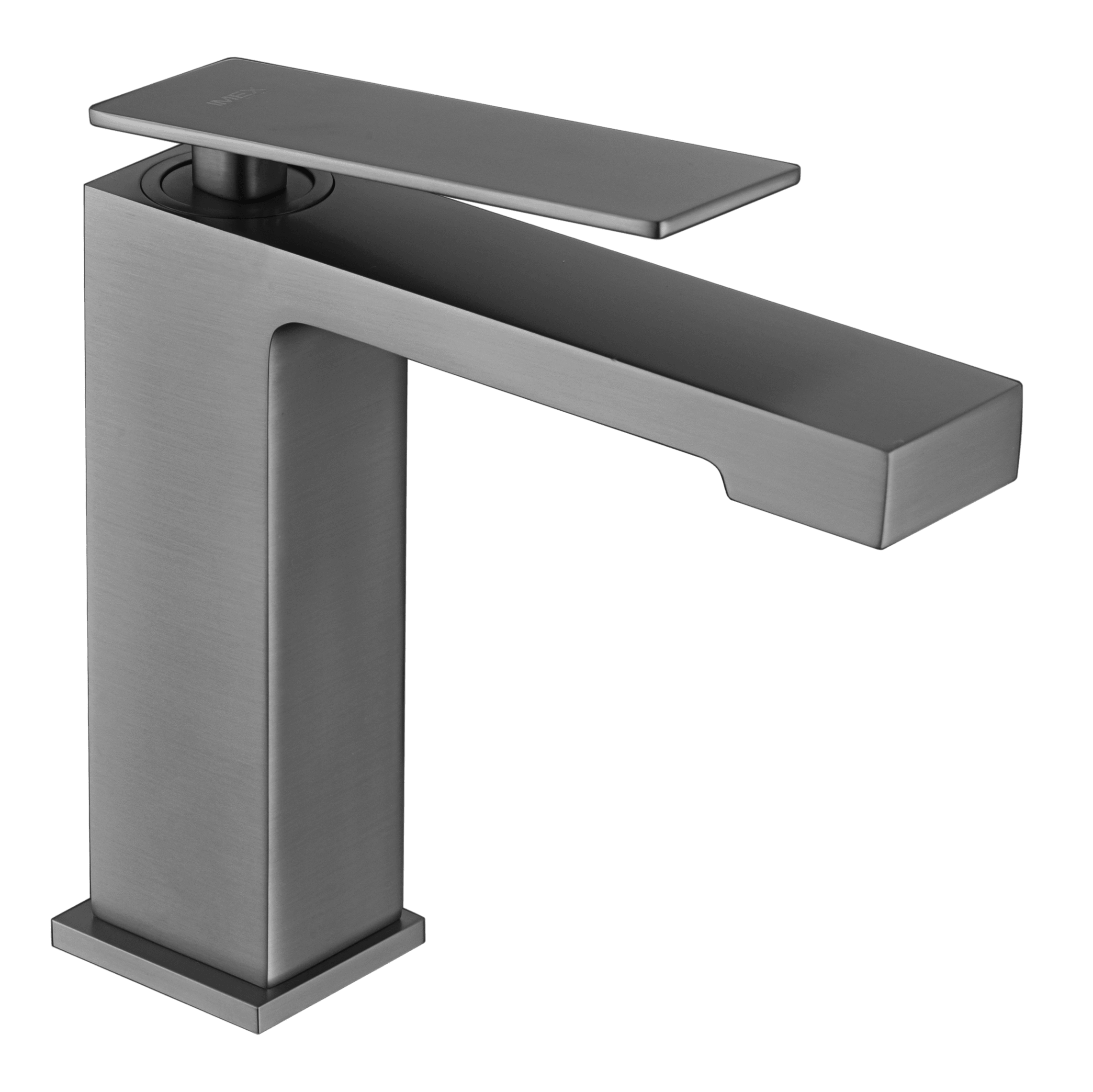 Monomando Lavabo Pisa Negro Gun Metal