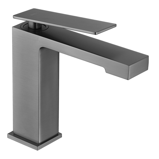 Monomando Lavabo Pisa Negro Gun Metal
