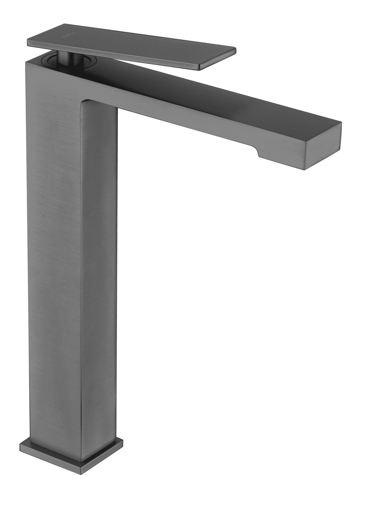 Monomando Lavabo Alto Pisa Negro Gun Metal