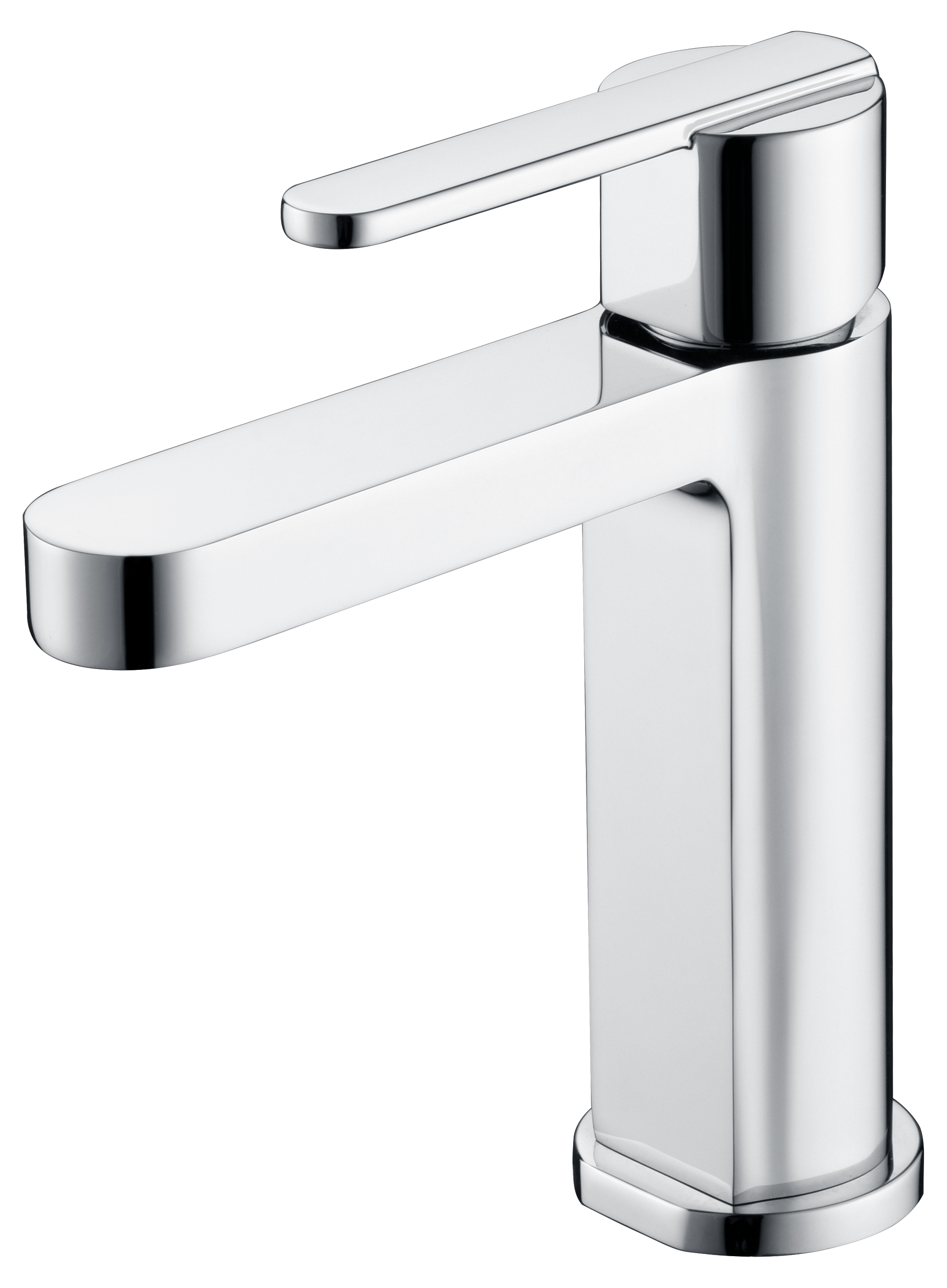 Roma Chrome Single Lever Sink Faucet Modern Design, view 2