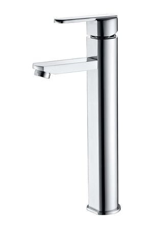 Roma Chrome Tall Sink Mixer Single Lever Faucet, view 7