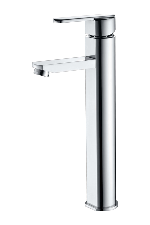 Roma Chrome Tall Sink Mixer Single Lever Faucet, view 7