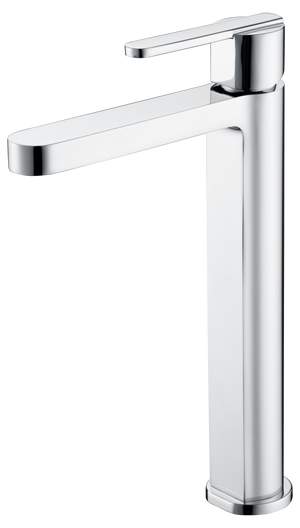 Roma Chrome Tall Sink Mixer Single Lever Faucet, view 2