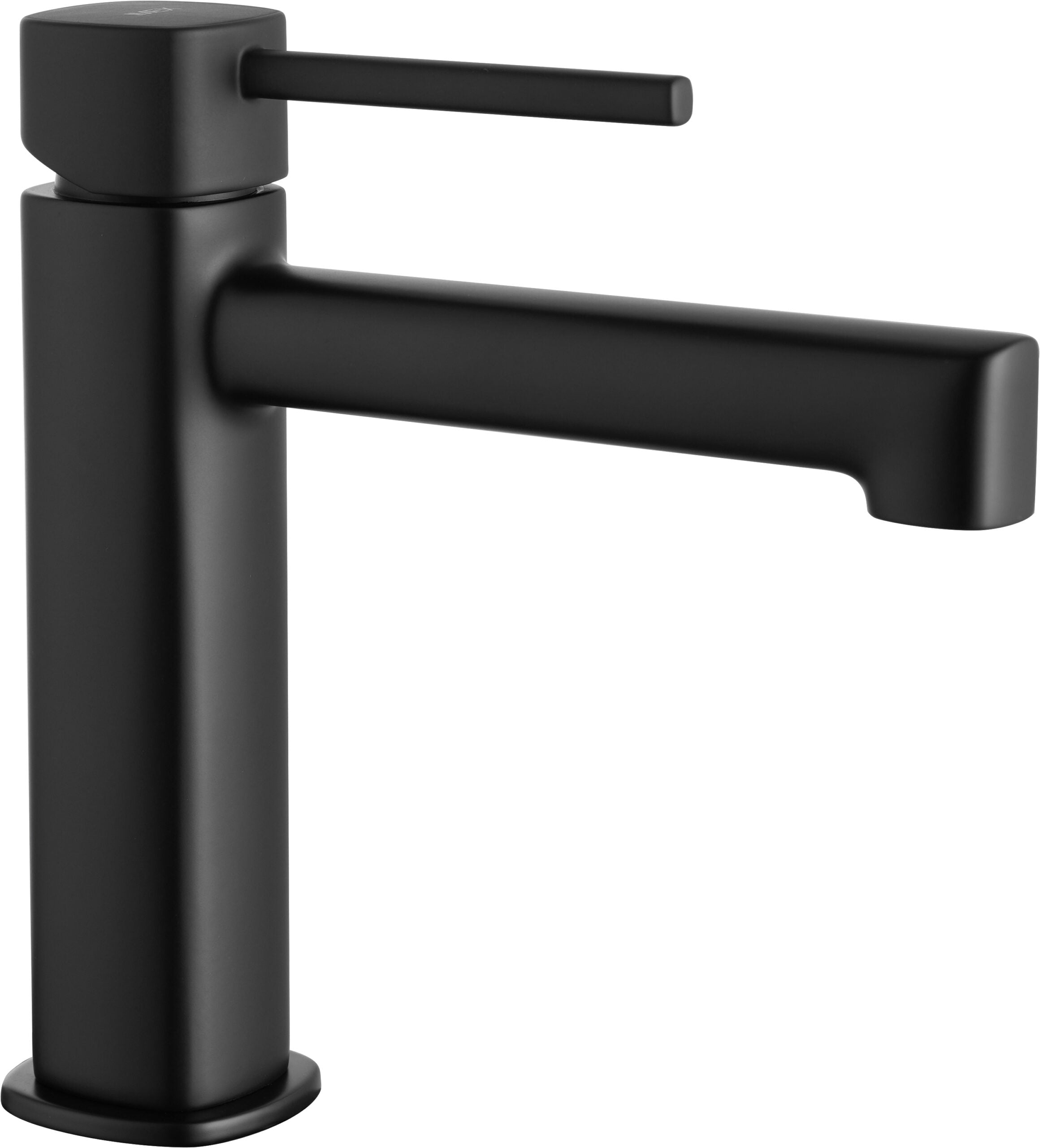Toscana Matte Black Single Lever Basin Mixer, main product view