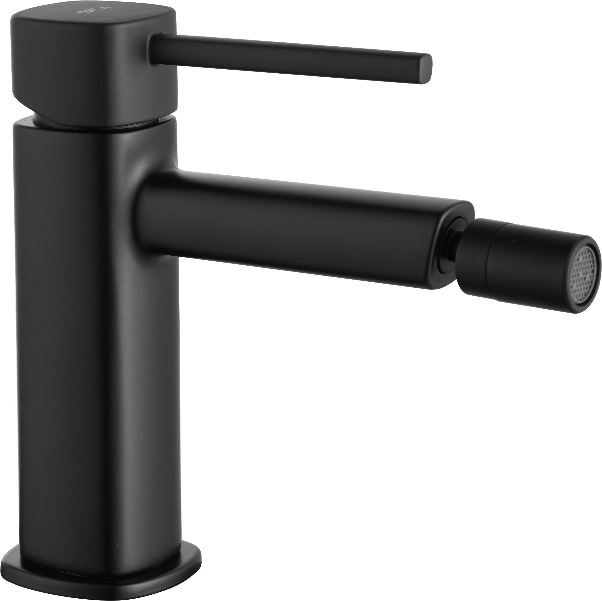 Toscana Matte Black Single Lever Bidet Mixer, main product view