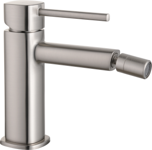 Toscana Brushed Nickel Single Lever Bidet Mixer, view 4