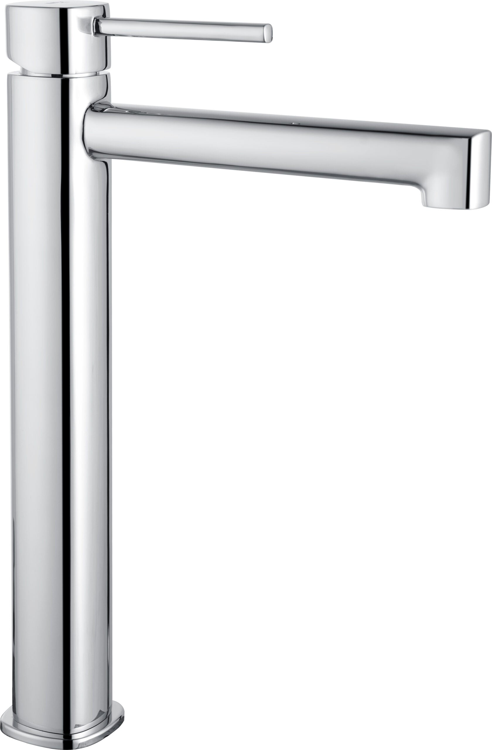 Toscana Chrome Tall Single Lever Basin Mixer, main product view