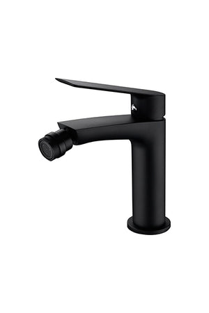 Matte Black Single Handle Bidet Faucet Modern Design, view 2