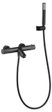 Grifo De Baño/Ducha Termostático  Line Negro Gum Metal