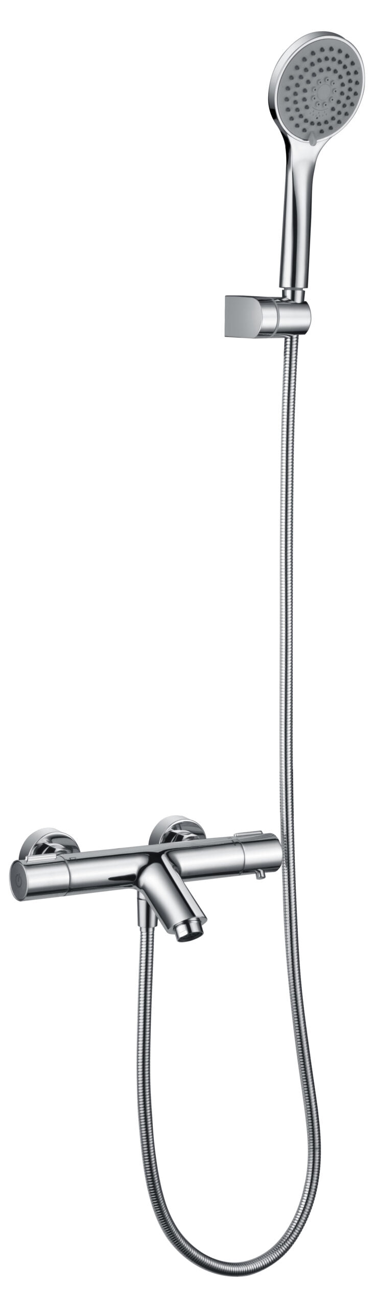 Kent Chrome Thermostatic Shower Set Modern Design, view 6