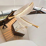 LED Chandelier Modern Spiral  Pendant Light