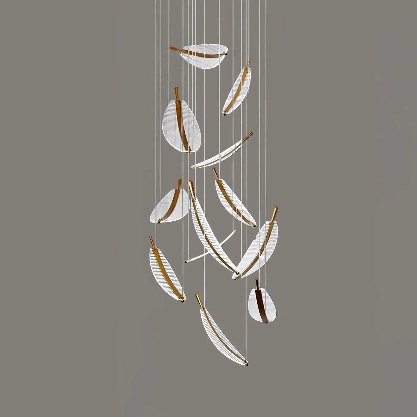 LED Chandelier Modern Spiral  Pendant Light