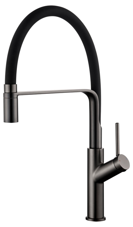 Grifo De Cocina Sena Negro Gun Metal