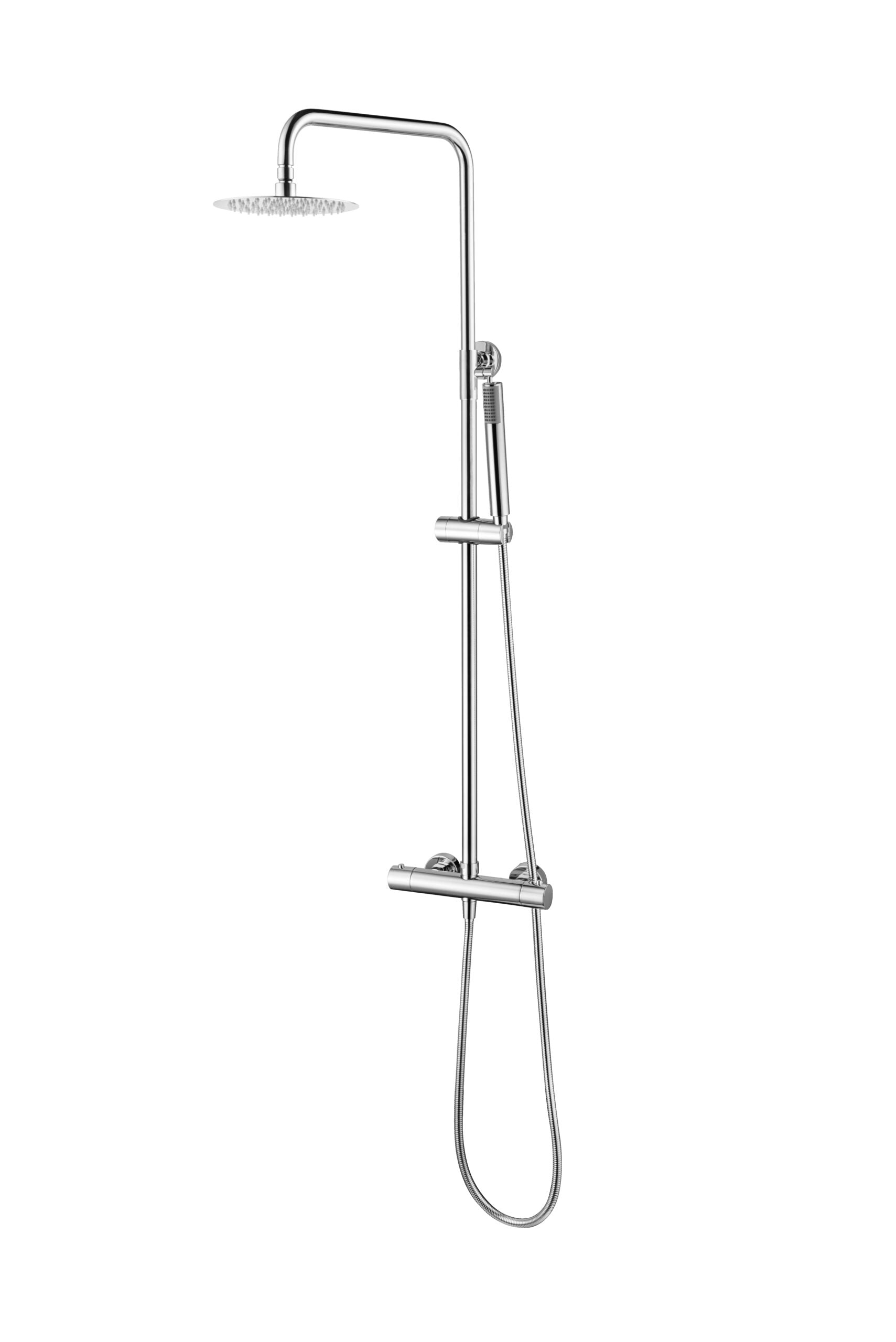 Chrome Thermostatic Shower Set Monza Series, view 2