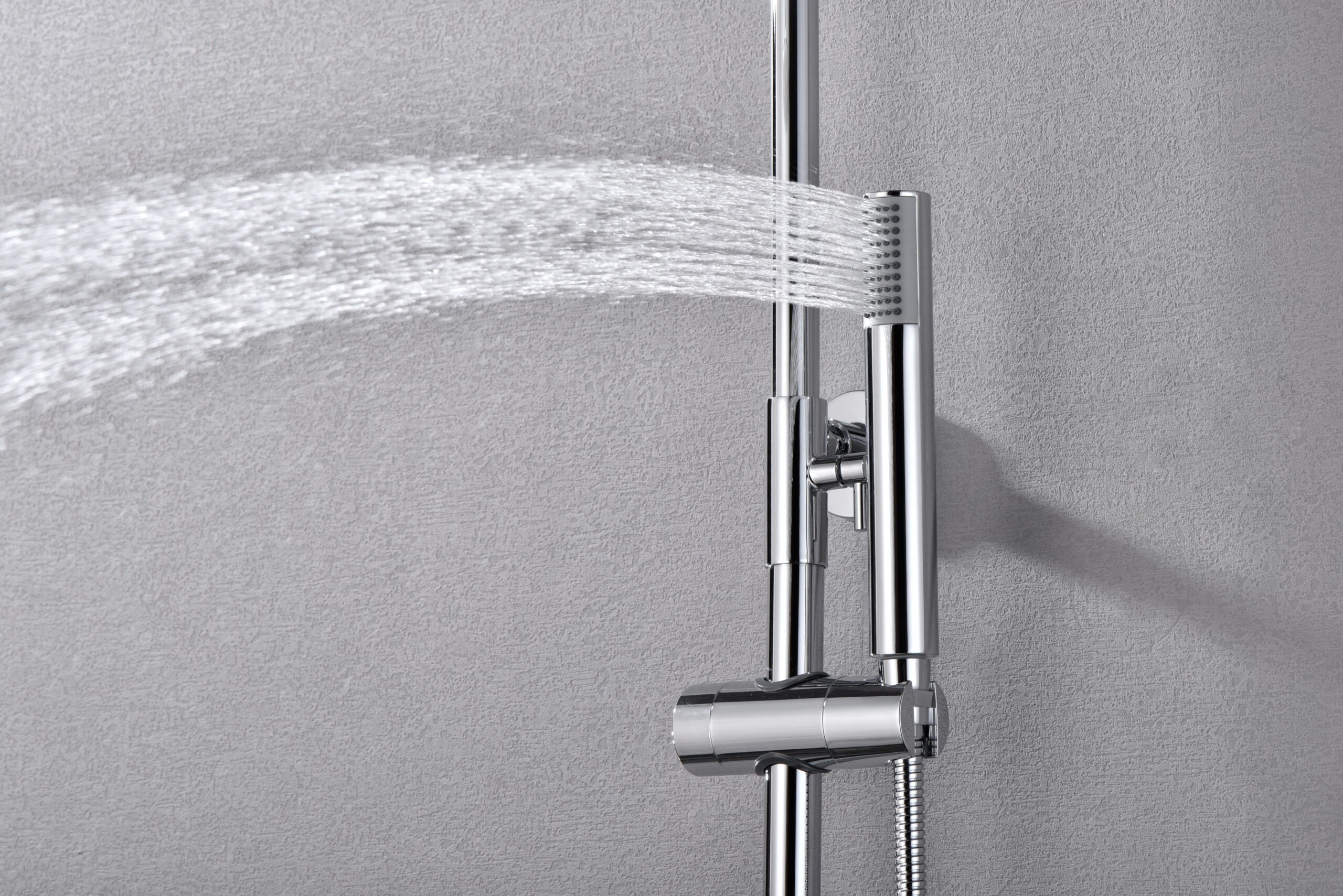Chrome Thermostatic Shower Set Monza Series, view 5