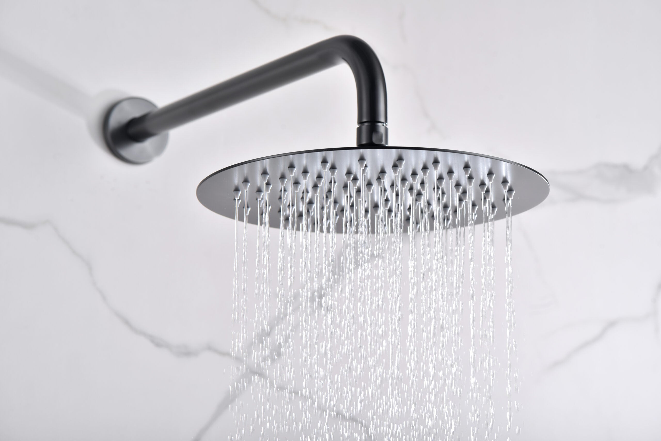 Monza Black Gun Metal Single Handle Shower Set, view 4