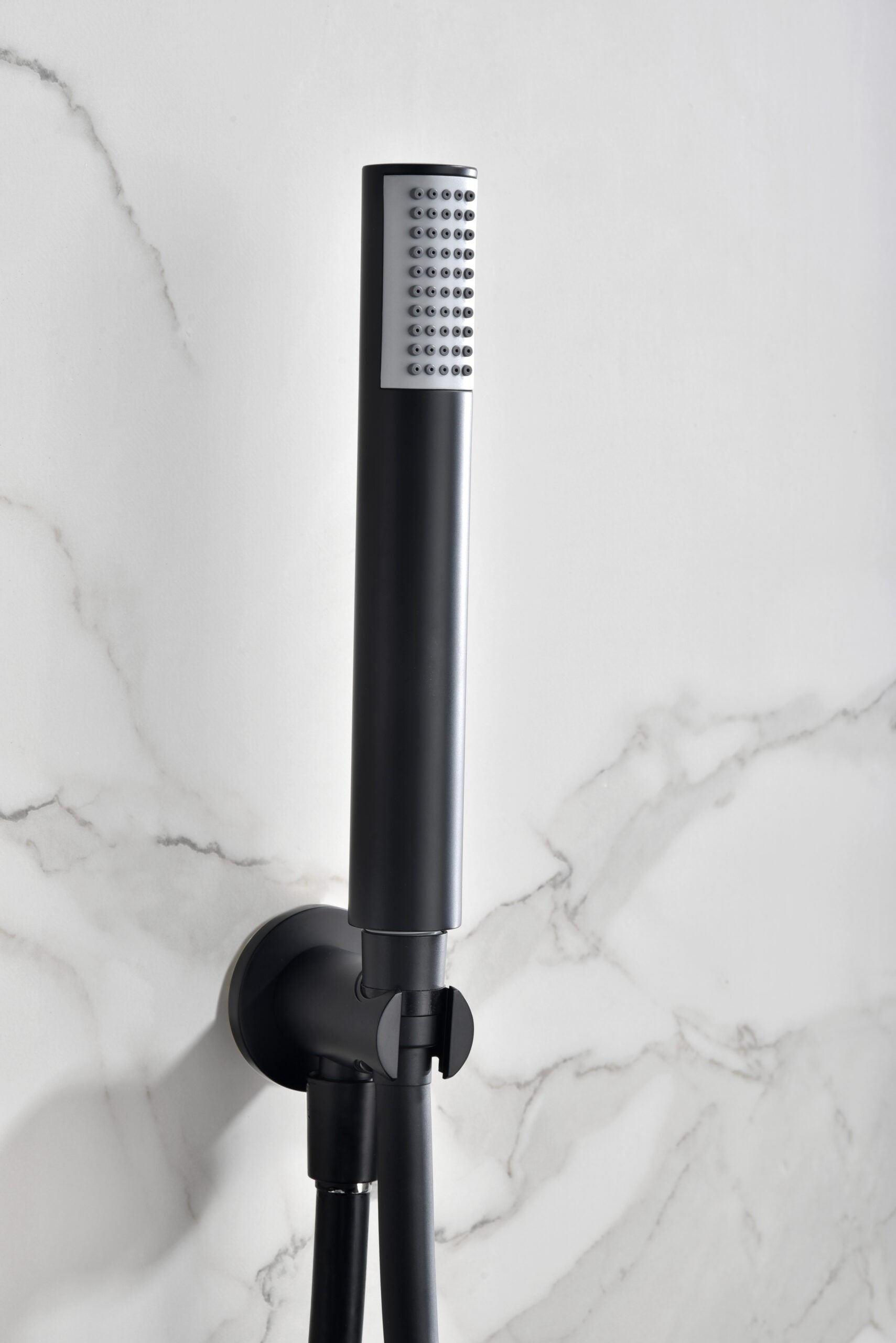 Matte Black Built-in Thermostatic Shower Set, view 4