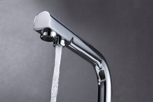 Marseille Chrome Kitchen Faucet Modern Design, view 4