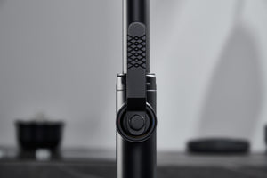 Matte Black Kitchen Faucet Modern Minimalist Design, view 5
