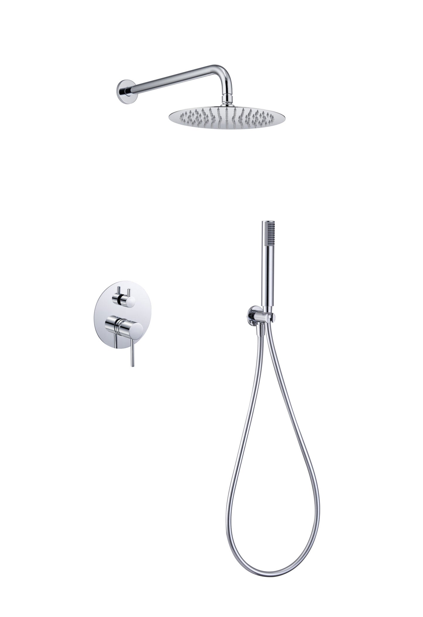 Conjunto Ducha Monomando Empotrado Monza