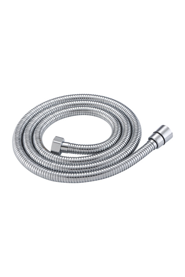 Chrome Shower Hose 180cm Reinforced Steel Flexible, view 2