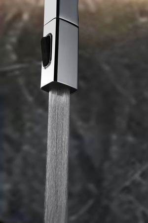 Canadá Chrome Kitchen Mixer Tap, view 6