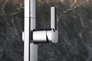 Canadá Chrome Kitchen Mixer Tap, view 4