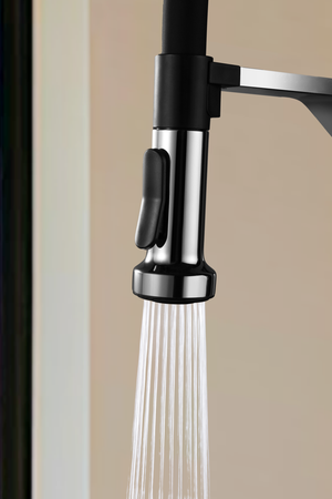 Veneto Chrome Kitchen Mixer Tap, view 4