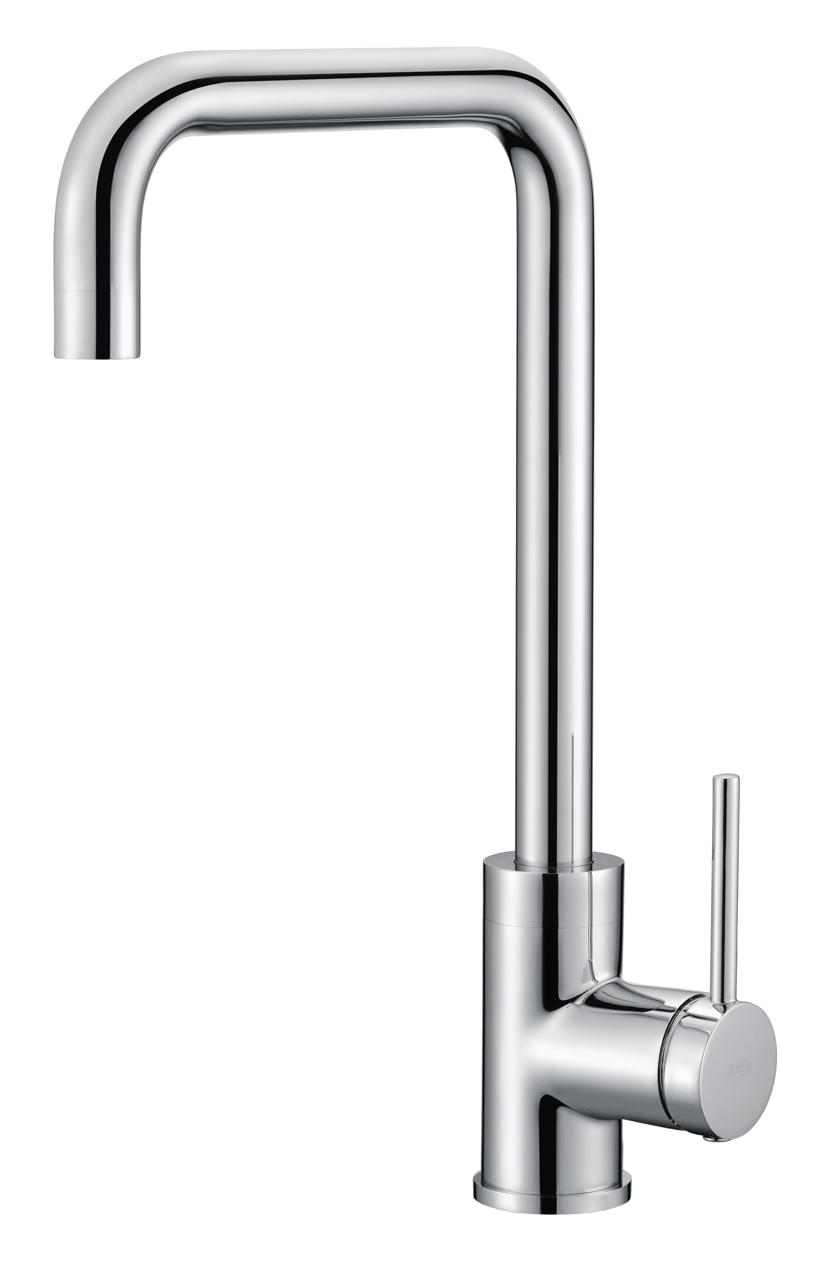 Loira Chrome Kitchen Faucet Modern Design, view 4
