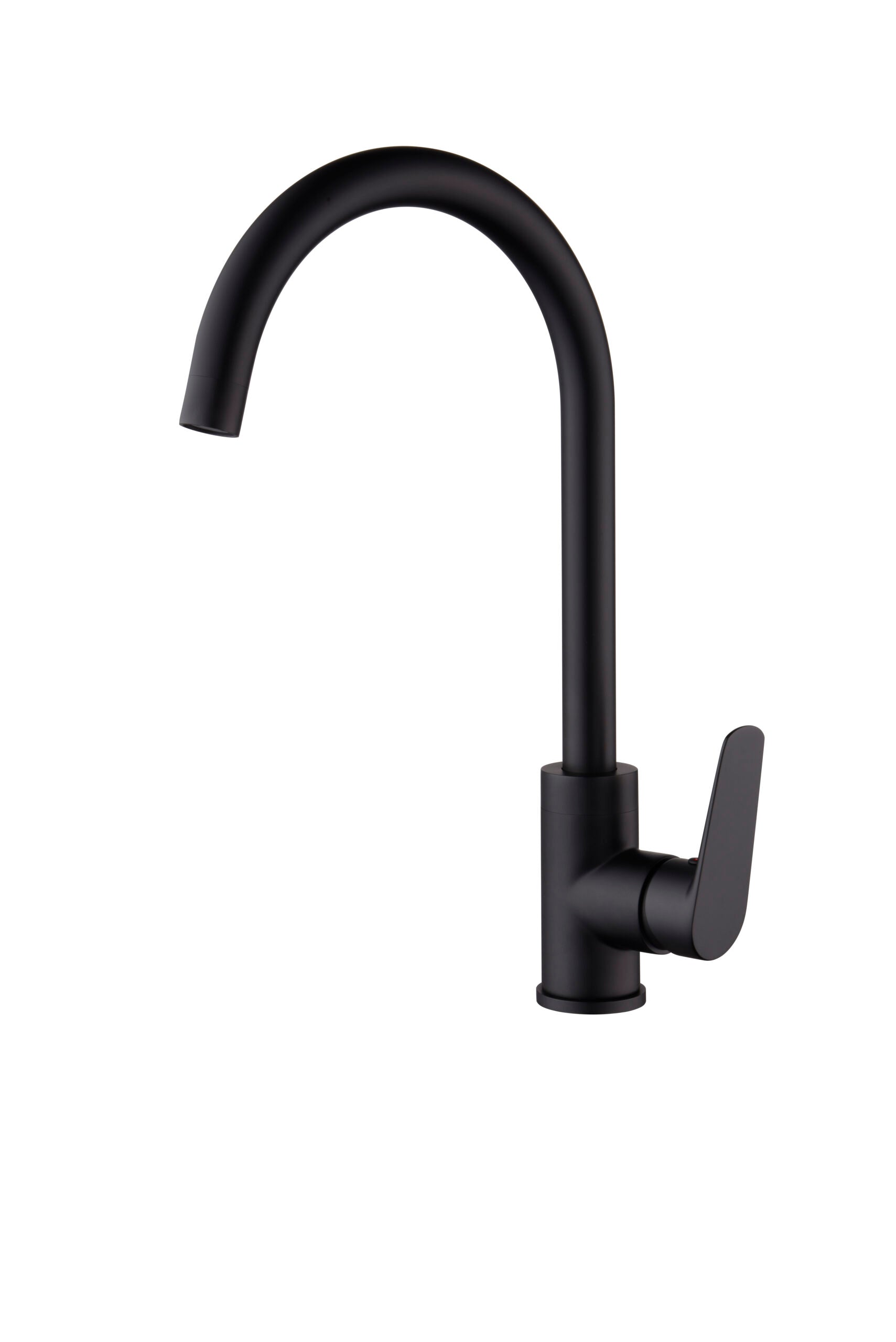 Matte Black Kitchen Faucet Modern Design, view 2