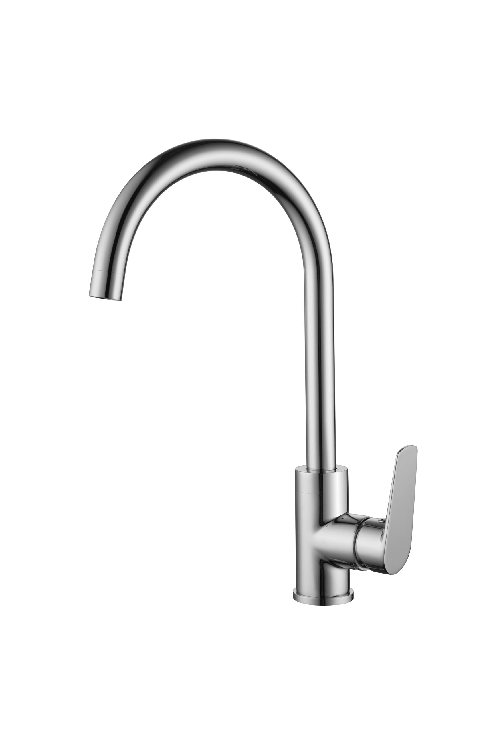 Chrome Kitchen Faucet Modern Minimalist Design, view 2