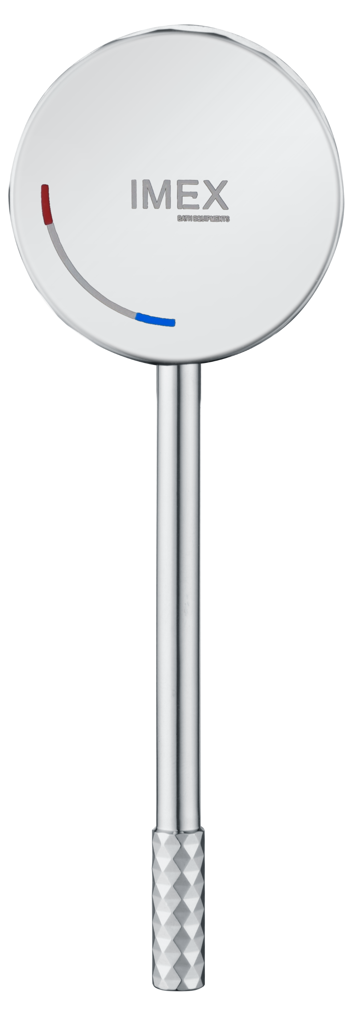 Genova Chrome Single Handle Bathroom Sink Faucet, detail view