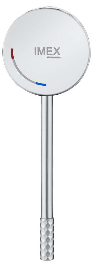 Chrome Bidet Mixer Single Handle Modern Design, detail view