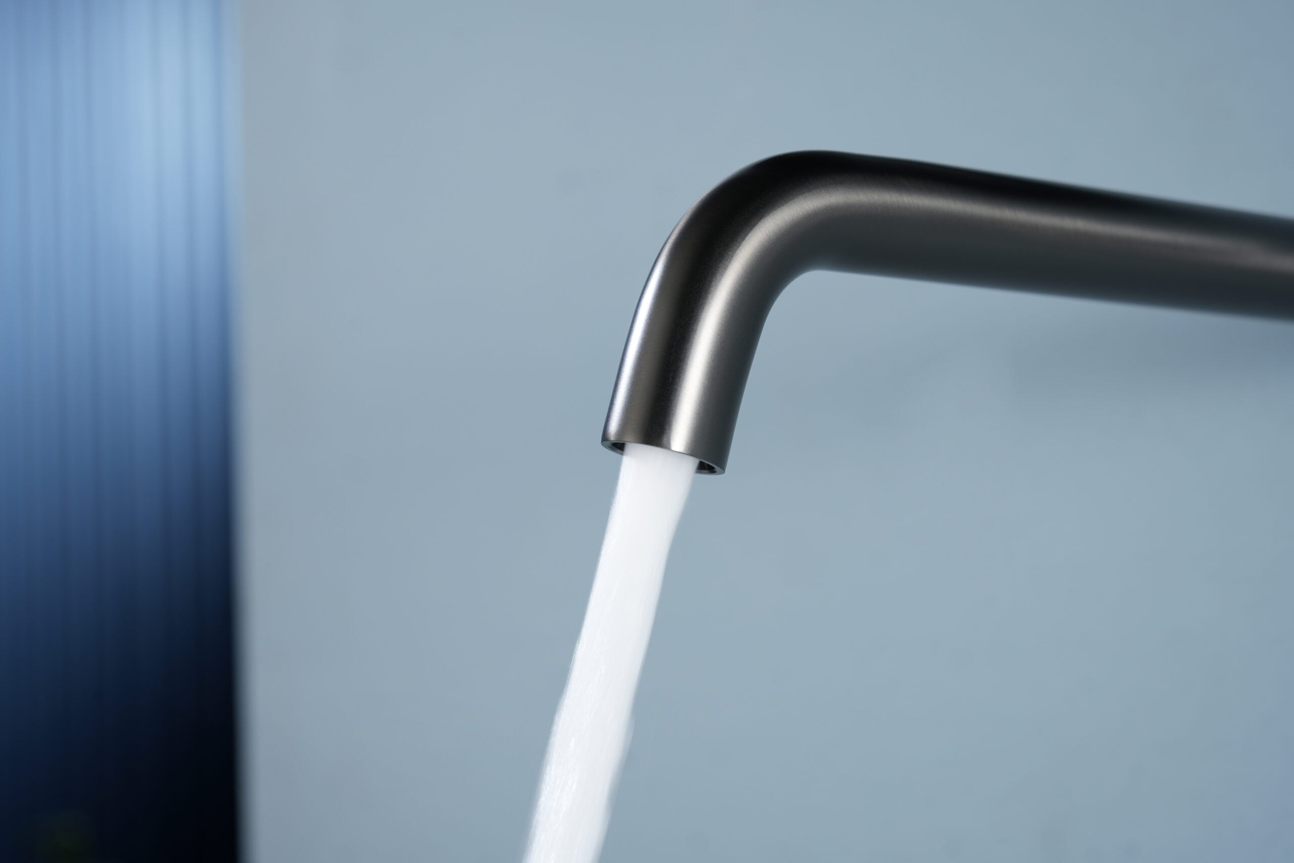 Bless Black Gun Metal Concealed Single Lever Basin Mixer, view 4
