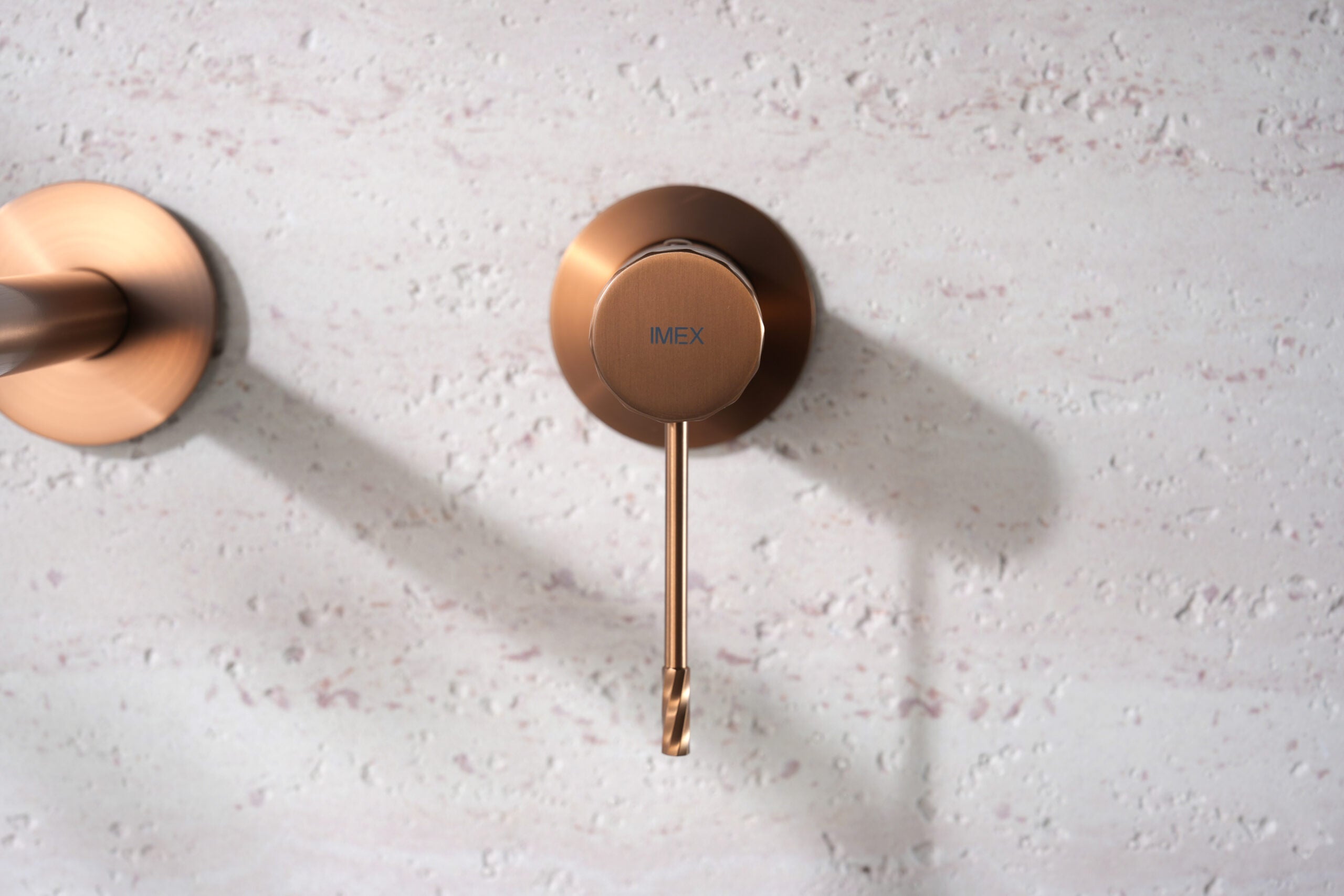 Bless Brushed Rose Gold Concealed Single Lever Basin Mixer, view 2