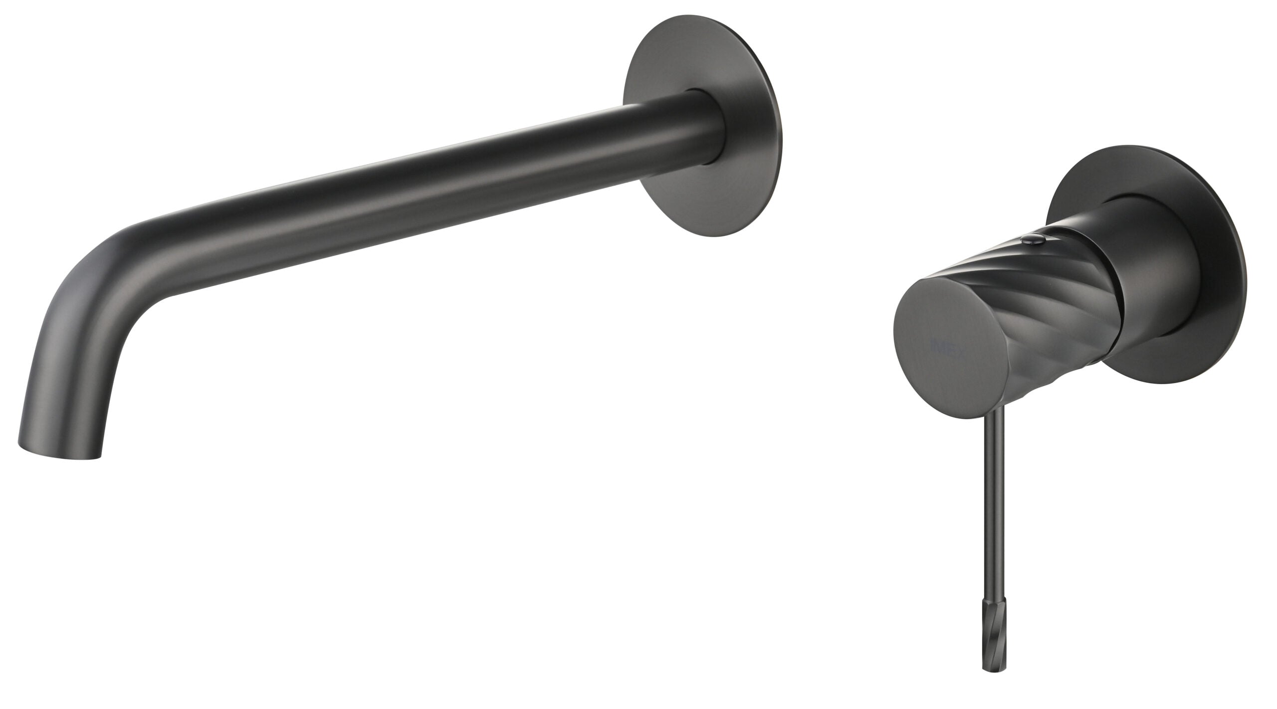 Bless Black Gun Metal Concealed Single Lever Basin Mixer, main product view