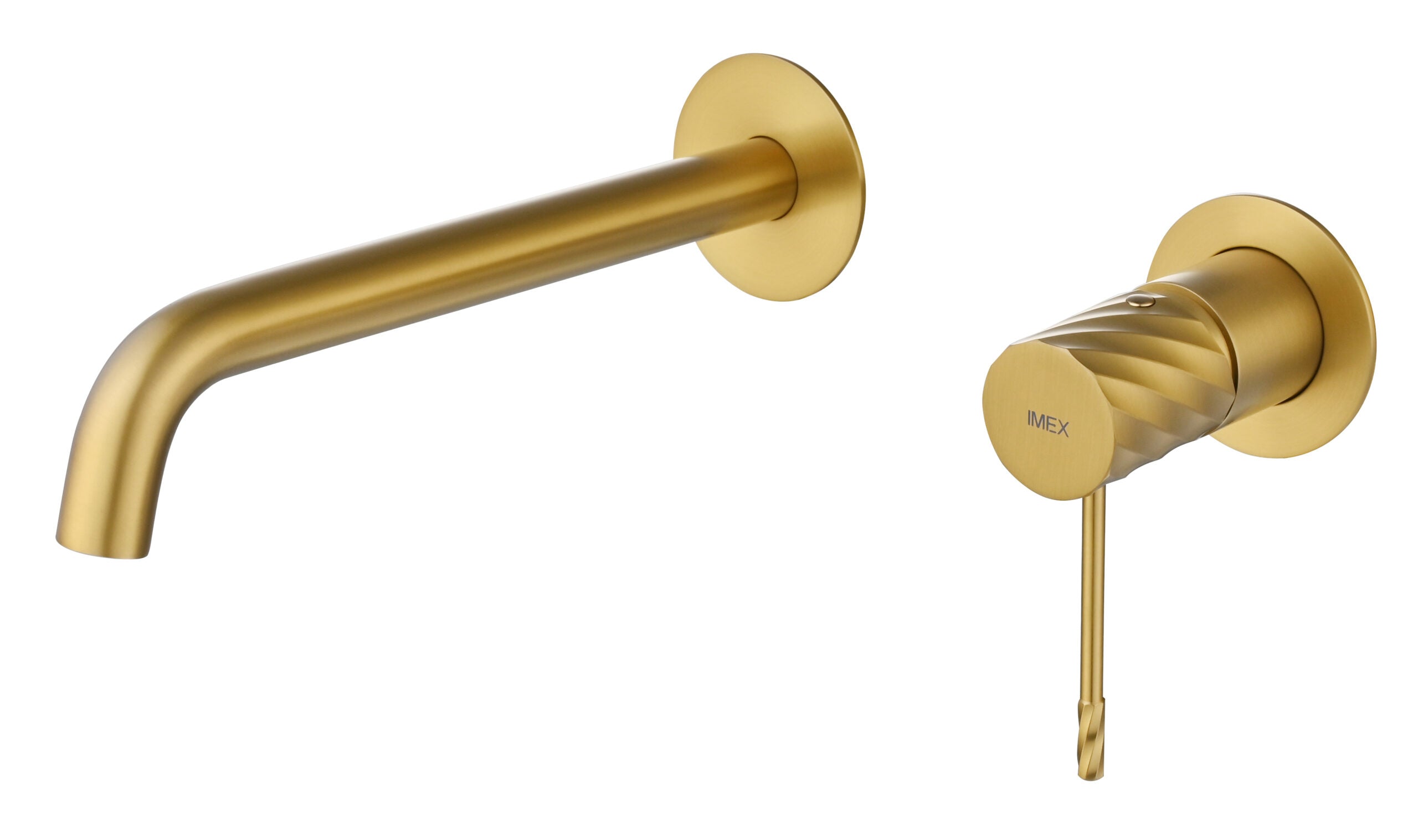 Bless Brushed Gold Concealed Single Lever Basin Mixer, main product view