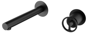 Matte Black Built-in Sink Mixer Faucet, view 2
