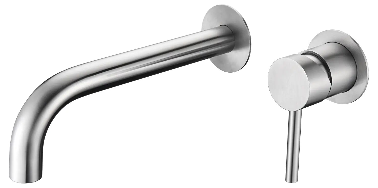 Monomando Lavabo Empotrado Moscú Acero S.316