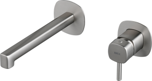 Toscana Brushed Nickel Concealed Single Lever Basin Mixer, main product view