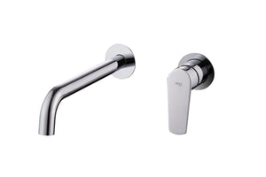 Chrome Built-In Sink Mixer Faucet Modern Bathroom, view 2